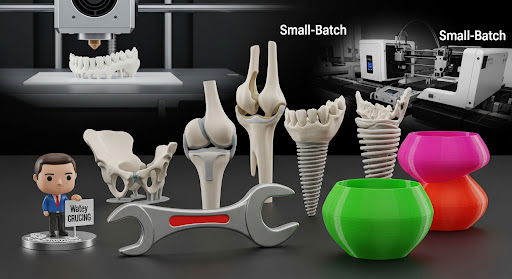 3D printer producing complex prototype