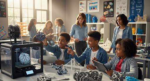 Student assembling prototype