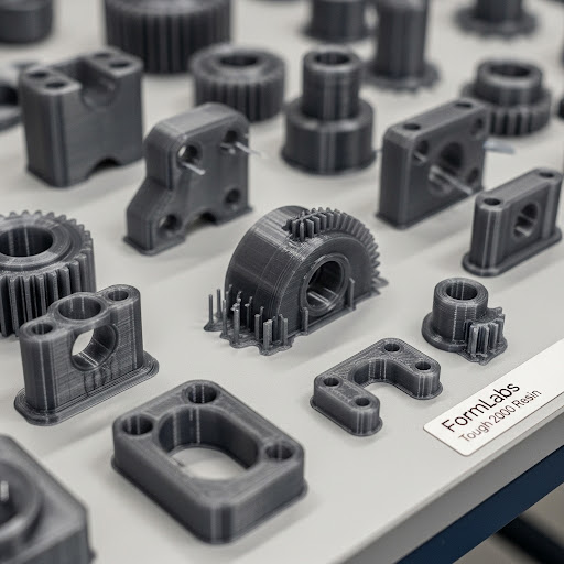 Custom tooling produced with 3D printing