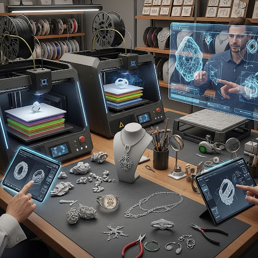 Close-up of fine jewelry detailing