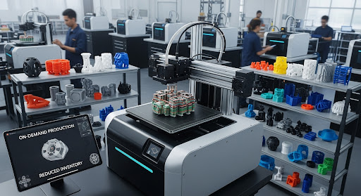 Sustainable 3D printing materials in packaging